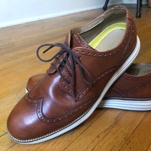 Cole Haan Grand O.S men’s wingtips 11 Wide shoes